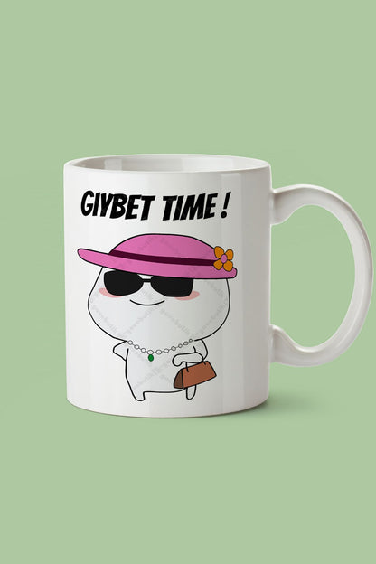 "gıybet Time" Baskılı Kupa Bardak - Sevgililer Günü Hediye