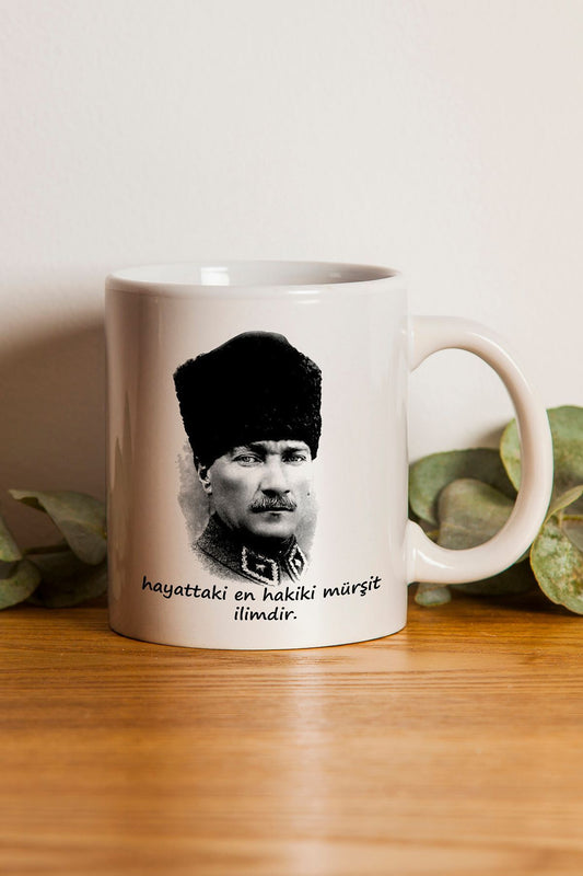 "Atatürk" Baskılı Kupa Bardak C