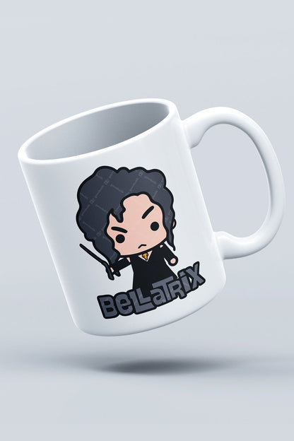 Öğretmenler Günü Hediyesi Bellatrix Baskılı Kupa Bardak - Harry Potter