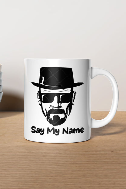 "say My Name" Breaking Bad Baskılı Kupa Bardak - Sevgililer Günü Hediye