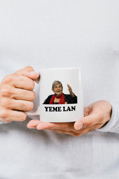 Öğretmenler Günü Hediyesi "yeme Lan" Canan Karatay Baskılı Kupa Bardak