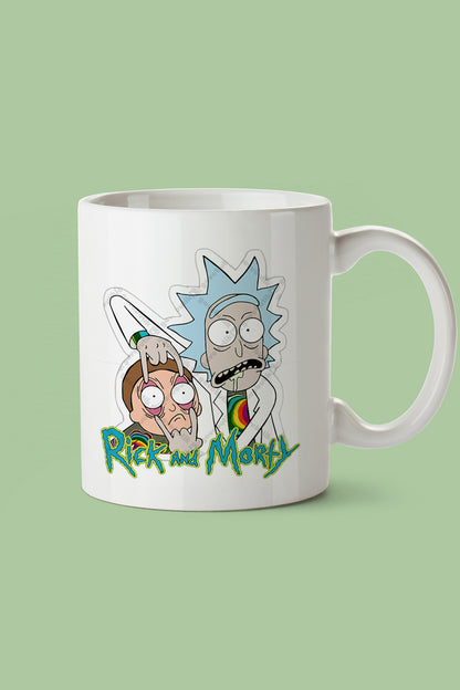 "rick And Morty" Baskılı Hediye Kupa Bardak - Sevgililer Günü Hediye