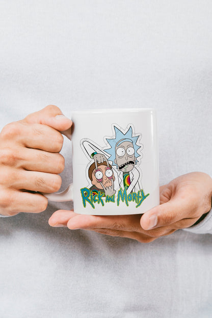 "rick And Morty" Baskılı Hediye Kupa Bardak - Sevgililer Günü Hediye