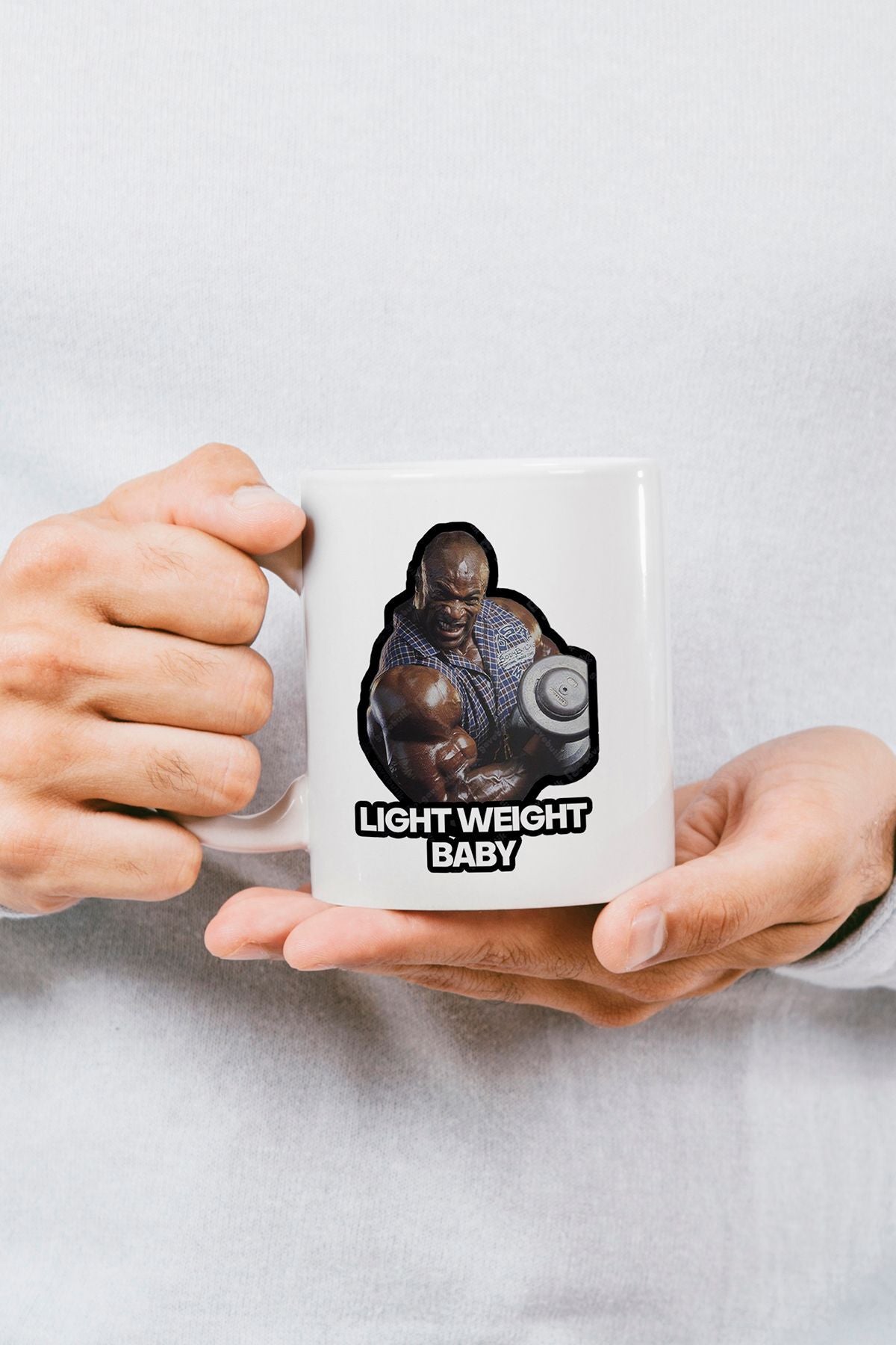 "Light Weight Baby" Baskılı Kupa Bardak
