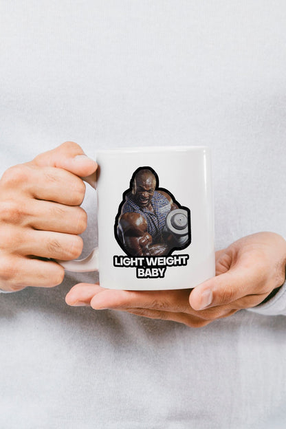 "Light Weight Baby" Baskılı Kupa Bardak