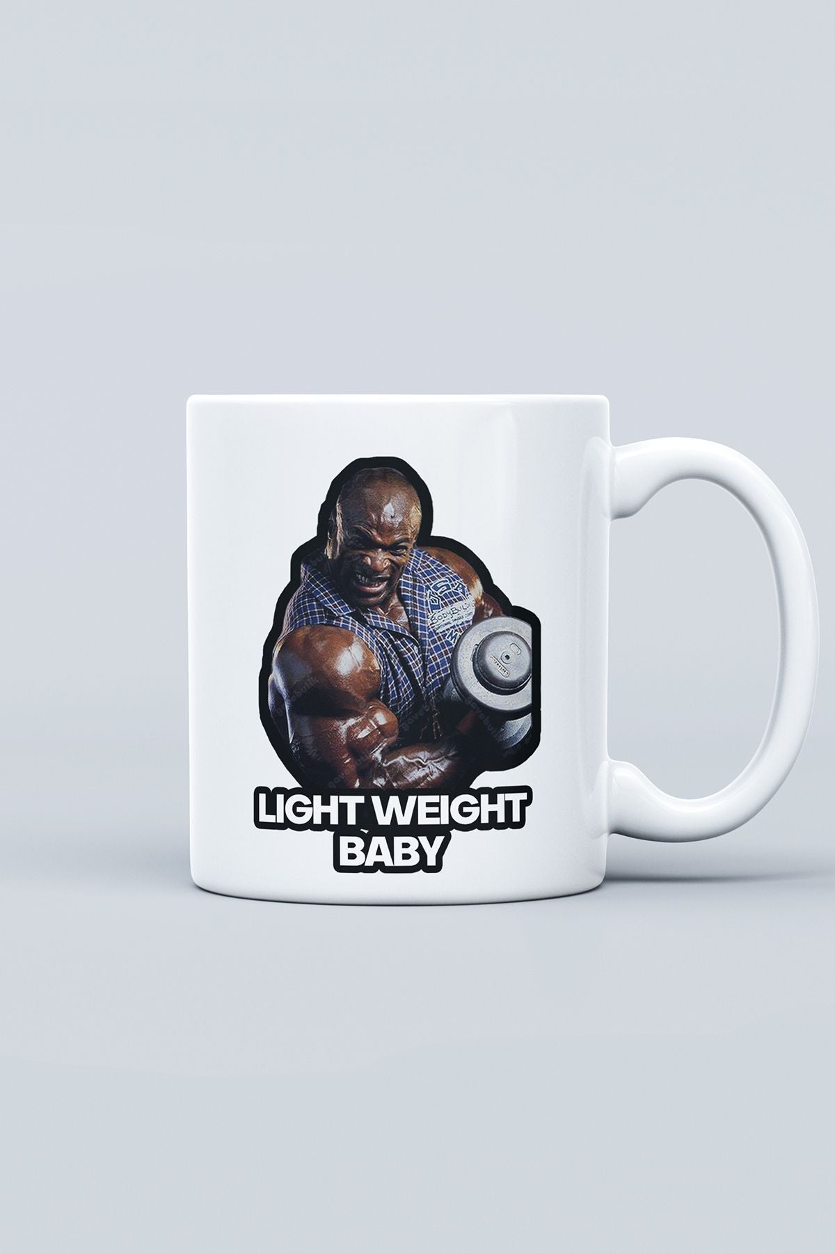 "Light Weight Baby" Baskılı Kupa Bardak