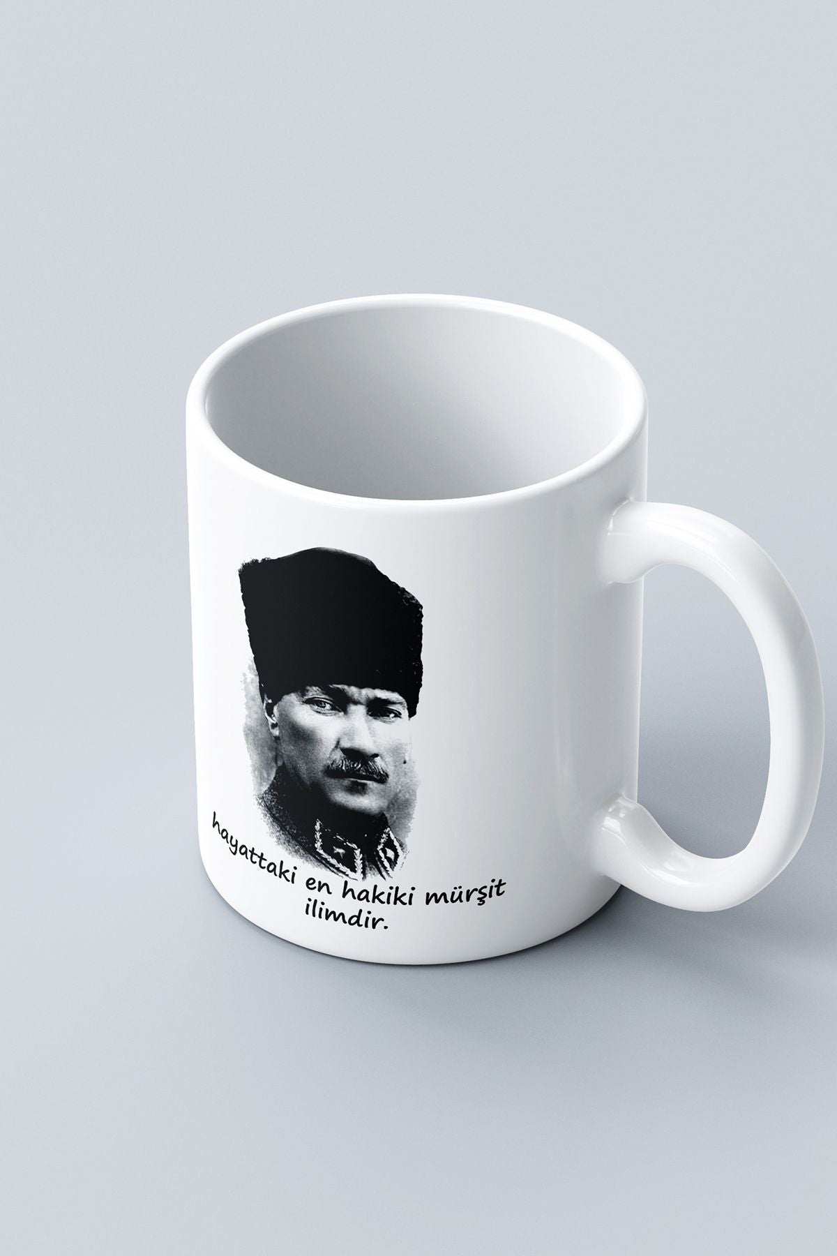 "Atatürk" Baskılı Kupa Bardak C