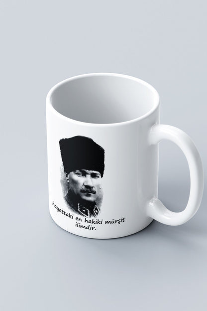 "Atatürk" Baskılı Kupa Bardak C