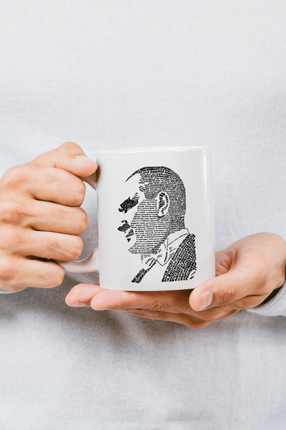 "Atatürk" Baskılı Hediyelik Kupa Bardak H
