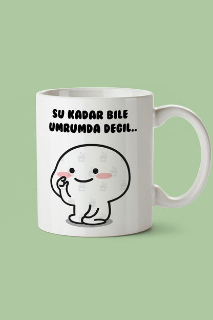 Öğretmenler Günü Hediyesi "şu Kadar Bile Umrumda Değil" Baskılı Kupa