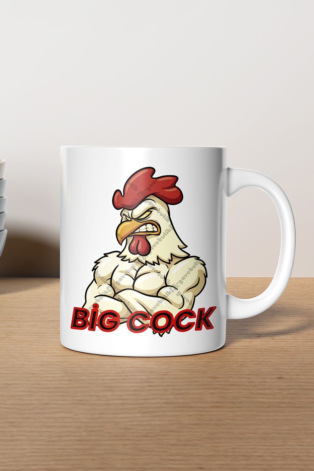 "Big cock" Baskılı Kupa Bardak