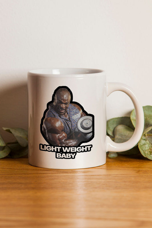 "Light Weight Baby" Baskılı Kupa Bardak
