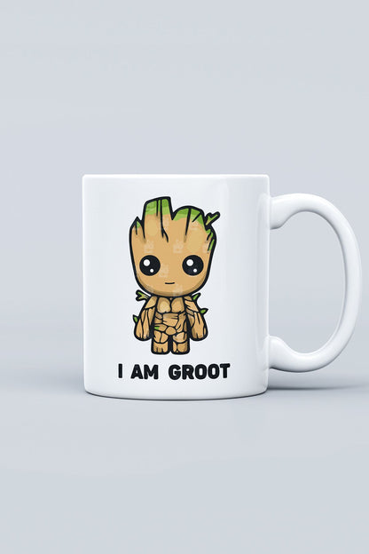 Yılbaşı Hediyesi "ı Am Groot" Marvel Baskılı Kupa Bardak