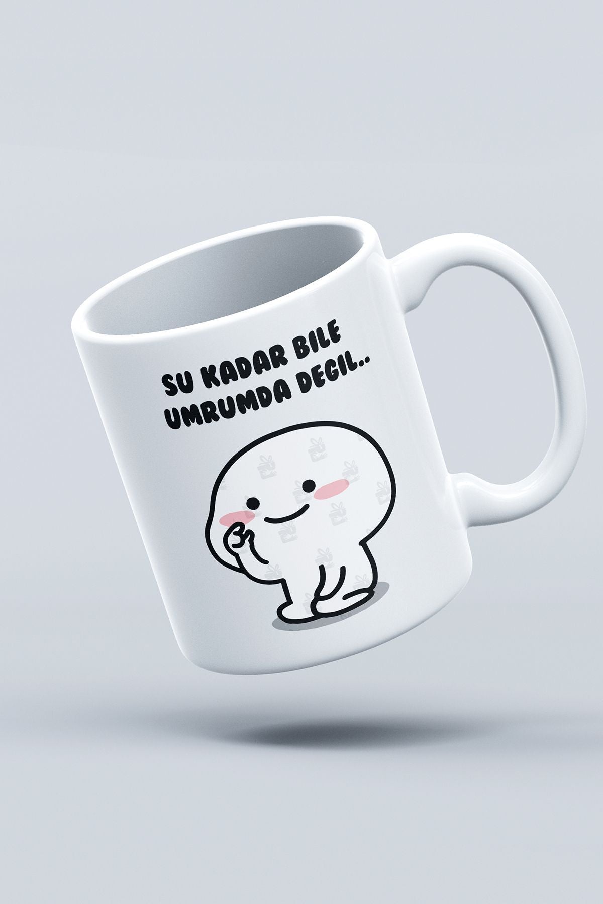 Öğretmenler Günü Hediyesi "şu Kadar Bile Umrumda Değil" Baskılı Kupa