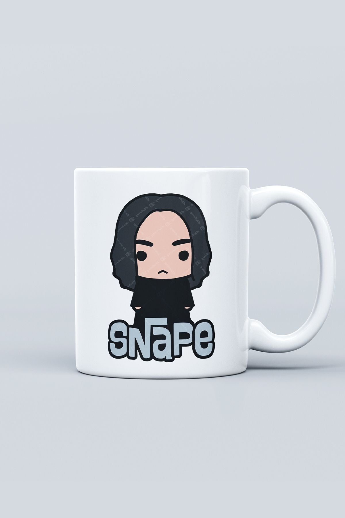 Öğretmenler Günü Hediyesi Snape Baskılı Kupa Bardak - Harry Potter
