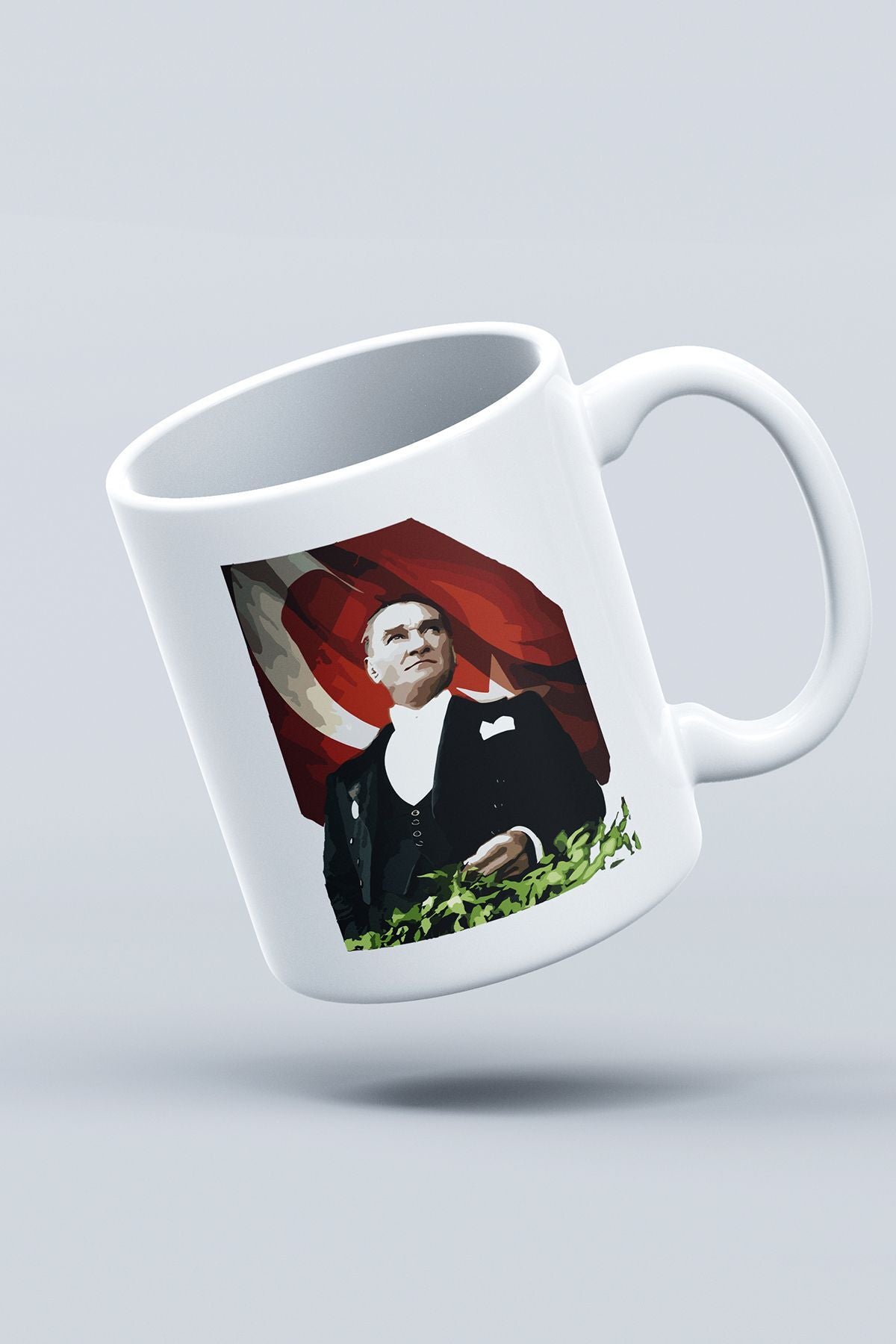 "Atatürk" Baskılı Hediyelik Kupa Bardak I