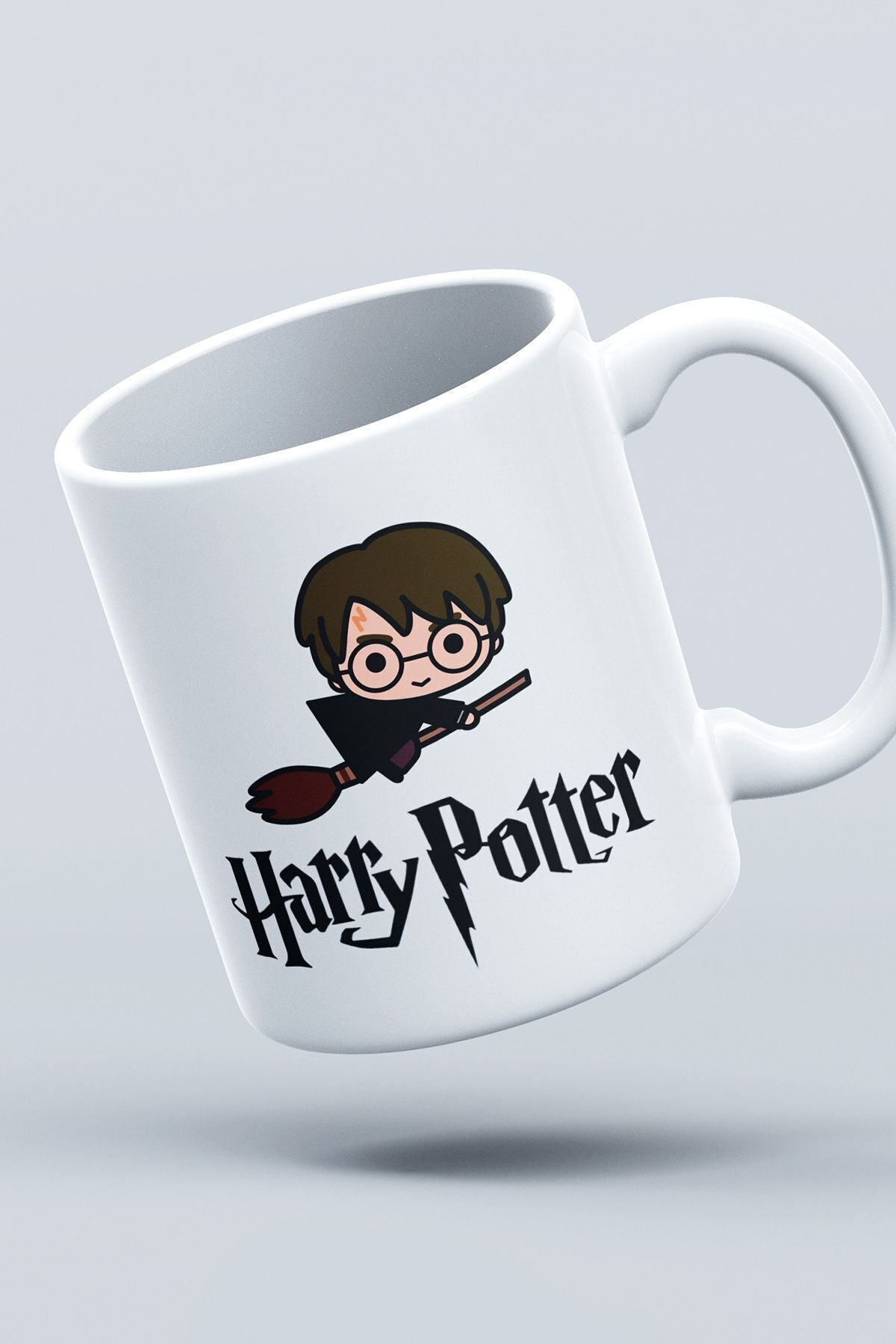 Yılbaşı Hediyesi Harry Potter Çizgi Karakter Baskılı Kupa Bardak - Harry Potter