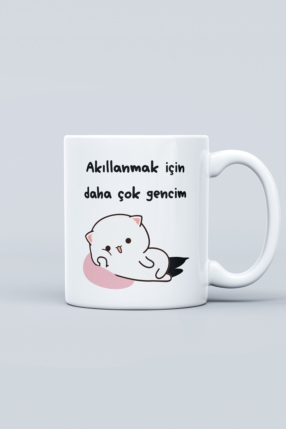 "akıllanmak Için Daha Çok Gencim" Baskılı Kupa Bardak - Sevgililer Günü Hediye