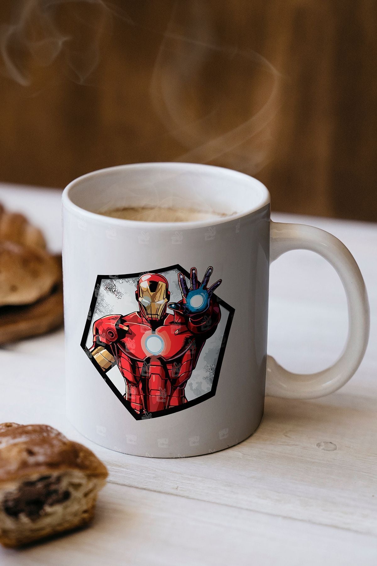 "ıron Man" Baskılı Kupa Bardak Marvel - Sevgililer Günü Hediye
