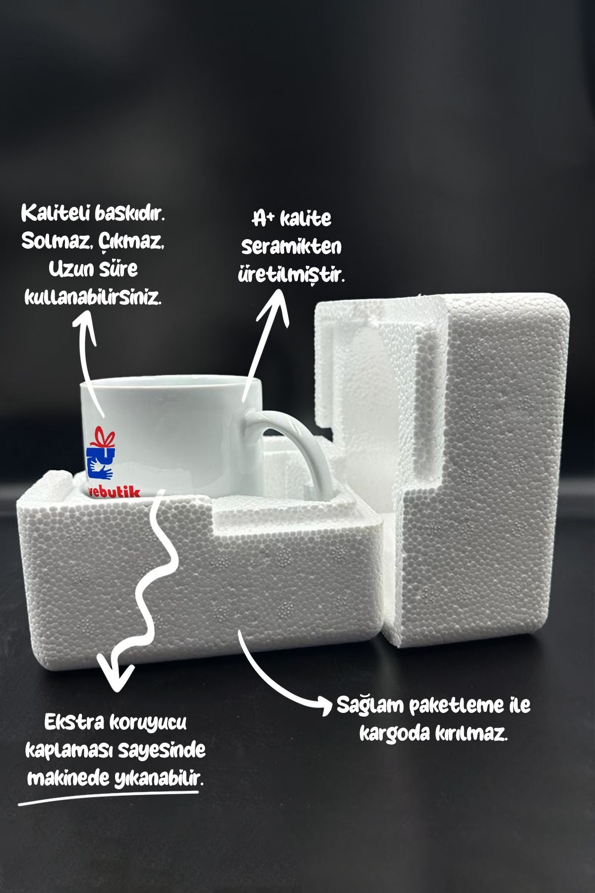 "acelem Var Koşasım Yok" Baskılı Kupa Bardak - Sevgililer Günü Hediye