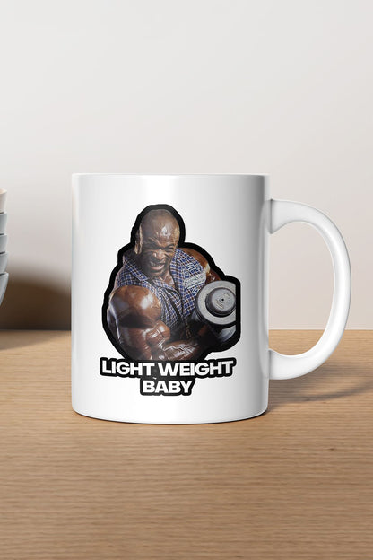 "Light Weight Baby" Baskılı Kupa Bardak