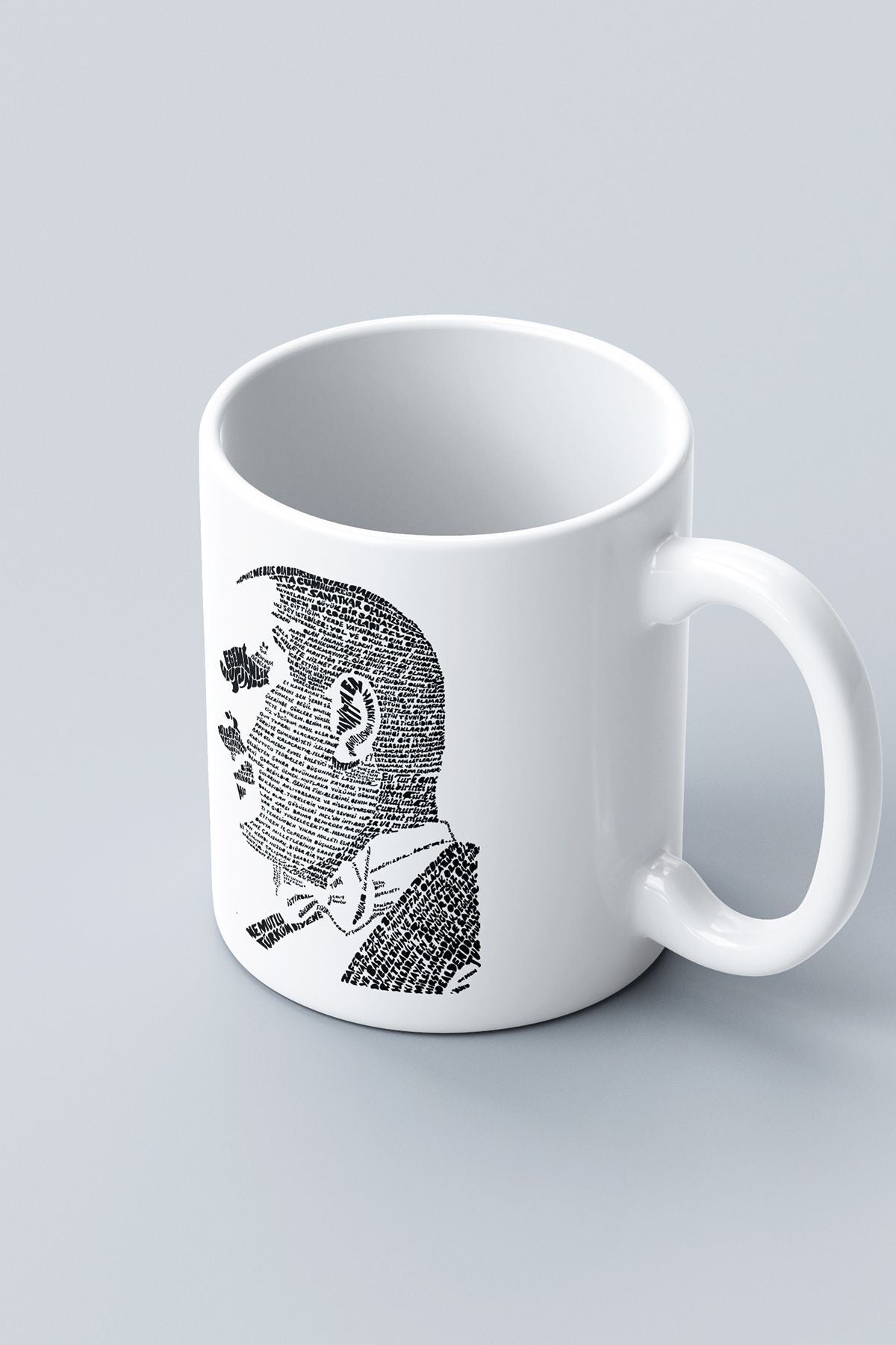 "Atatürk" Baskılı Hediyelik Kupa Bardak H