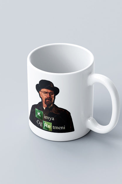 "Kimya Öğretmeni" Baskılı Kupa Bardak
