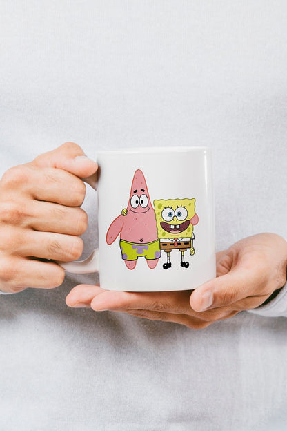 "Sünger Bob" Baskılı Hediyelik Kupa Bardak