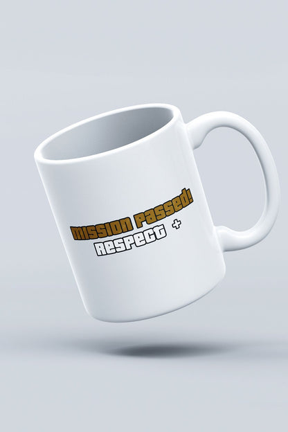 "Mission Passed! Respect+" Baskılı Kupa Bardak