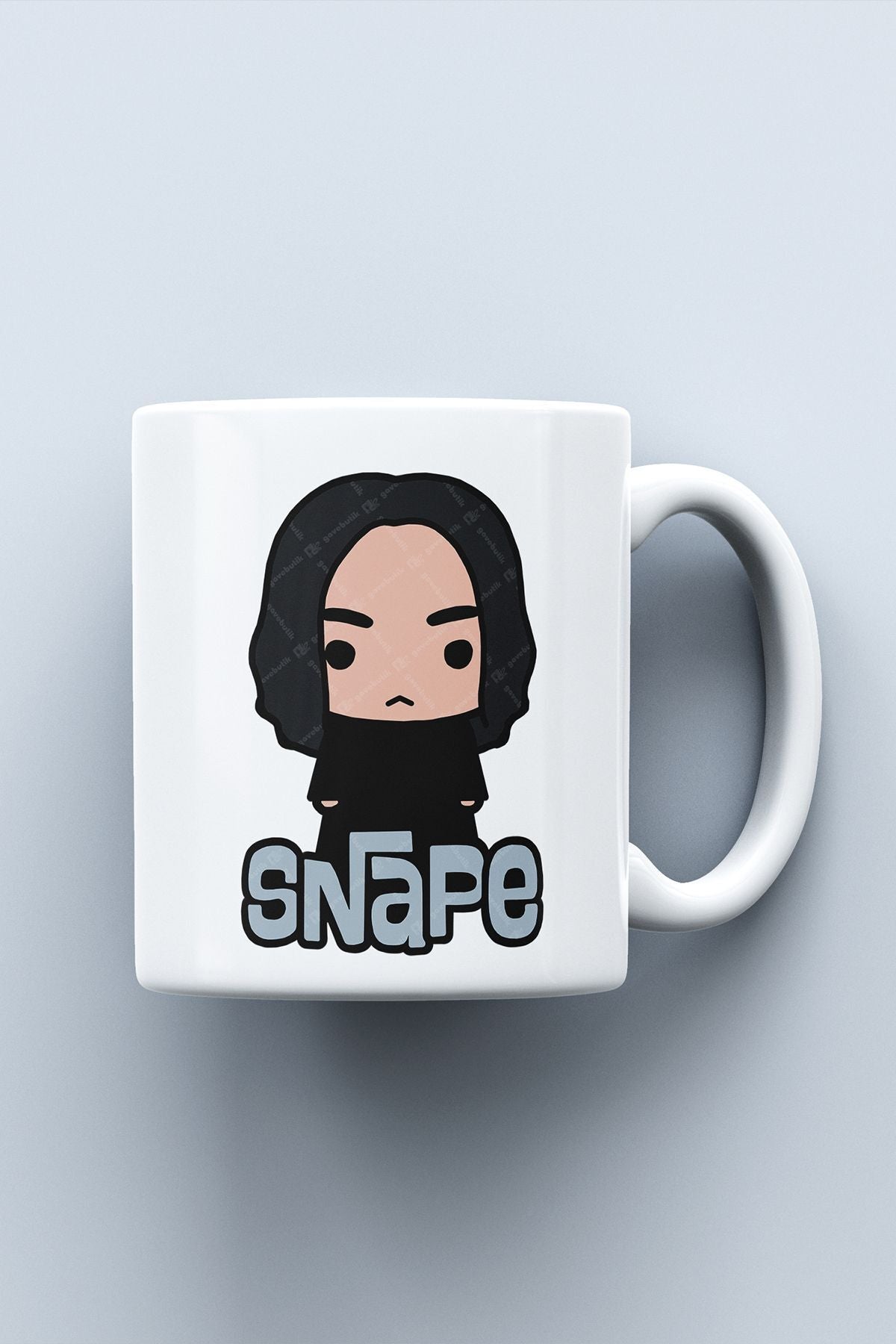 Öğretmenler Günü Hediyesi Snape Baskılı Kupa Bardak - Harry Potter