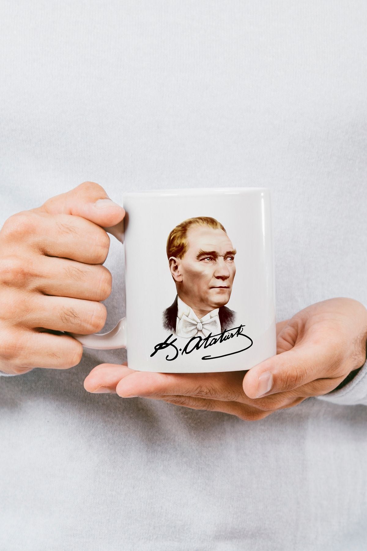 Öğretmenler Günü Hediyesi Atatürk Baskılı Kupa Bardak