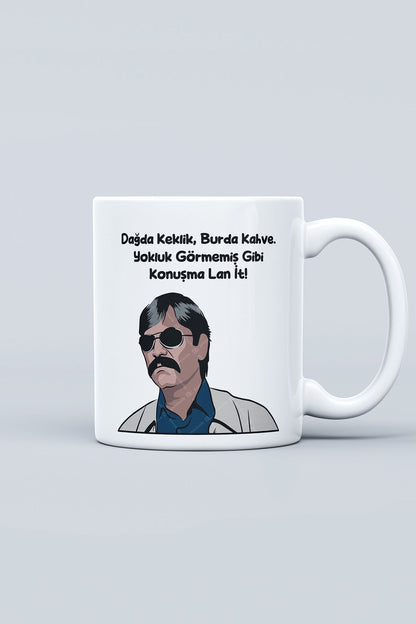 Kurtlar Vadisi Pala Repliği Baskılı Kupa Bardak - Sevgililer Günü Hediye