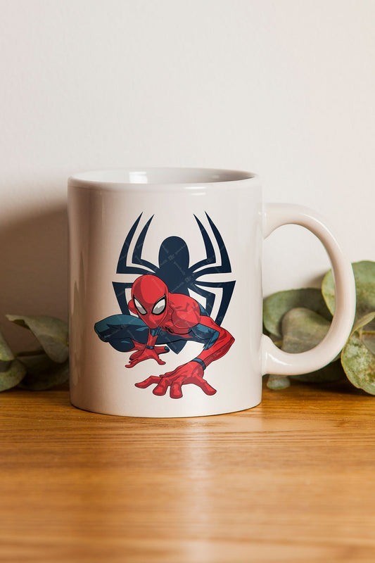 "spiderman" Baskılı Kupa Bardak - Sevgililer Günü Hediye