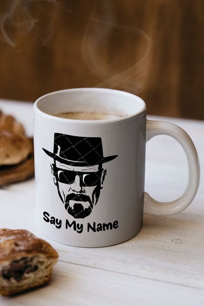 "say My Name" Breaking Bad Baskılı Kupa Bardak - Sevgililer Günü Hediye