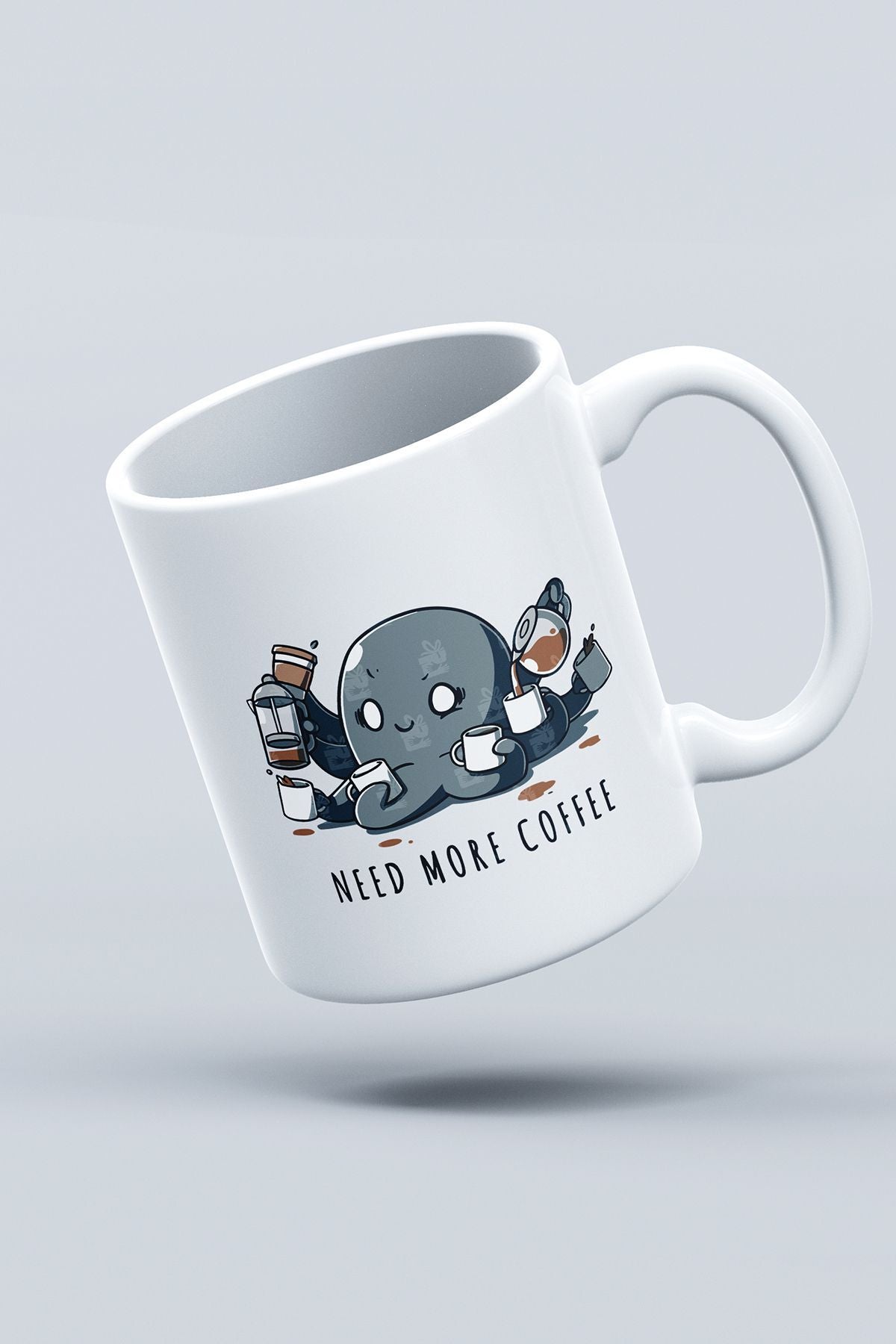 "need More Coffee" Baskılı Kupa Bardak - Sevgililer Günü Hediye