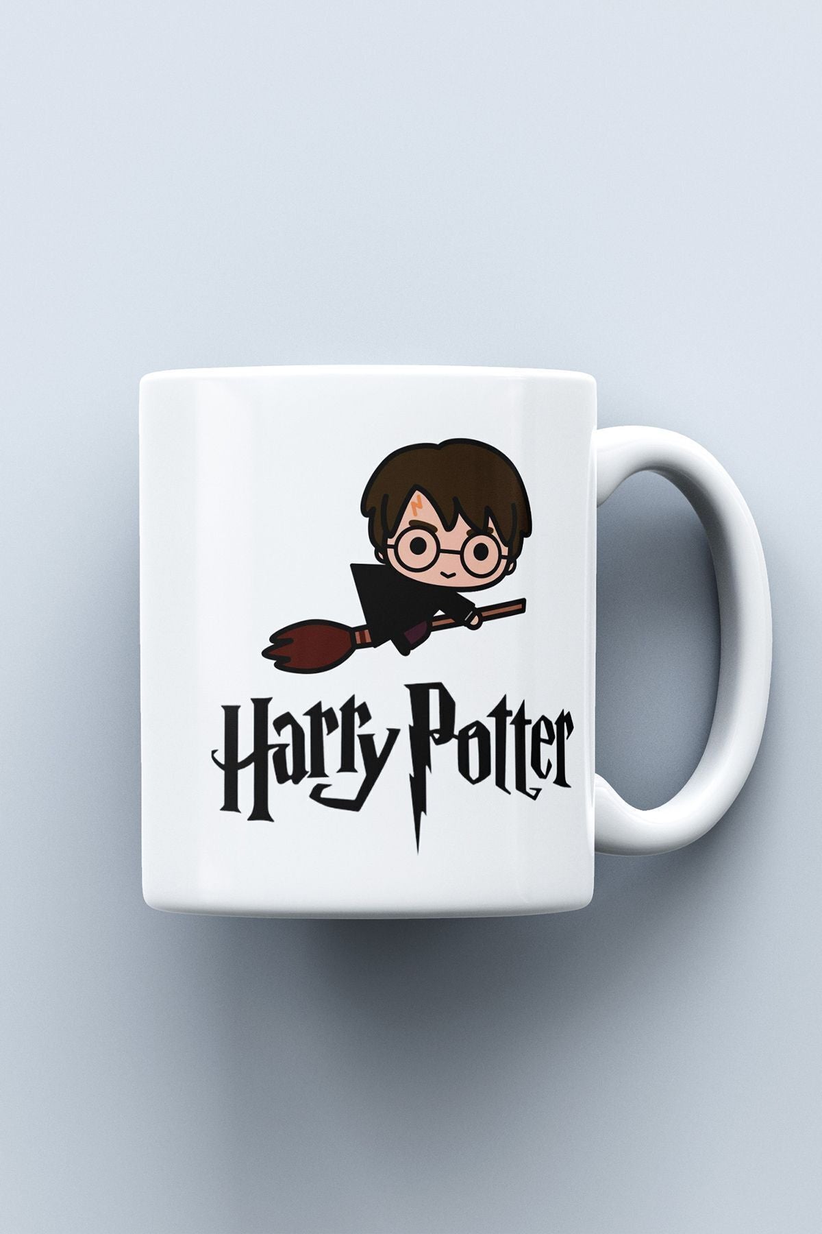 Yılbaşı Hediyesi Harry Potter Çizgi Karakter Baskılı Kupa Bardak - Harry Potter