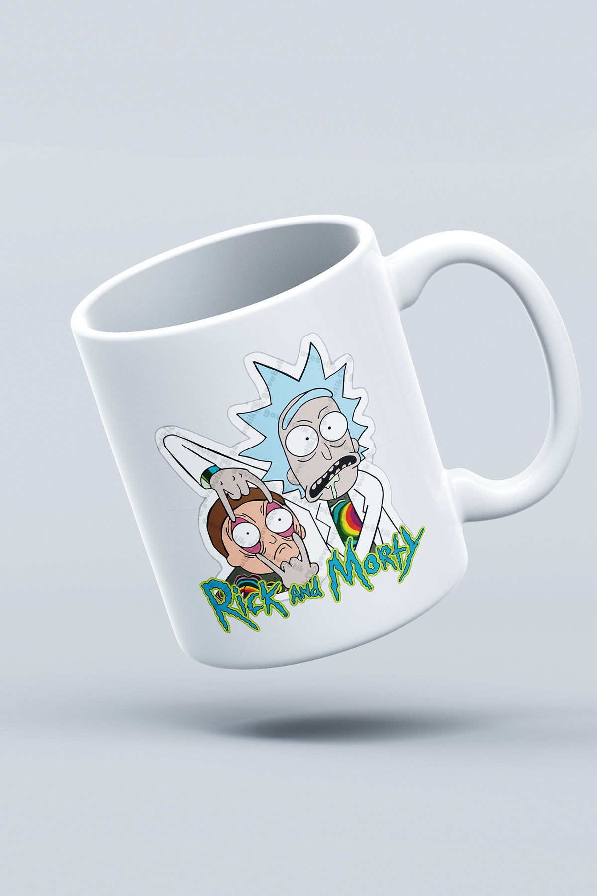 "rick And Morty" Baskılı Hediye Kupa Bardak - Sevgililer Günü Hediye