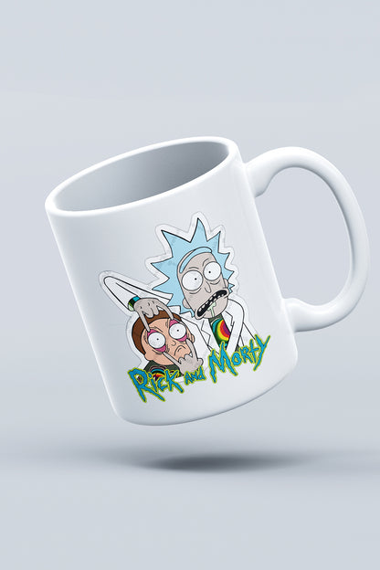 "rick And Morty" Baskılı Hediye Kupa Bardak - Sevgililer Günü Hediye