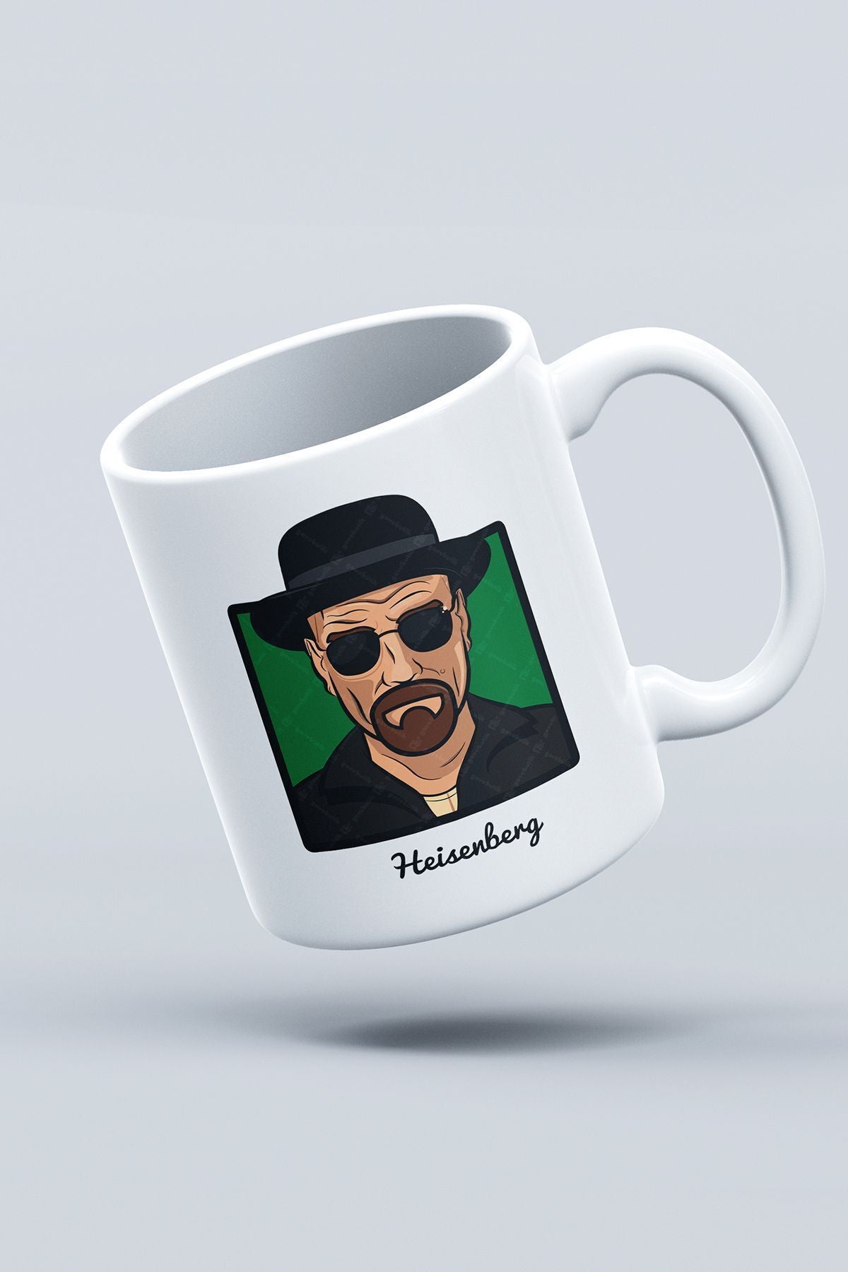"heisenberg" Breaking Bad Baskılı Kupa Bardak - Sevgililer Günü Hediye