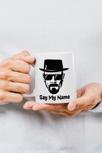 "say My Name" Breaking Bad Baskılı Kupa Bardak - Sevgililer Günü Hediye