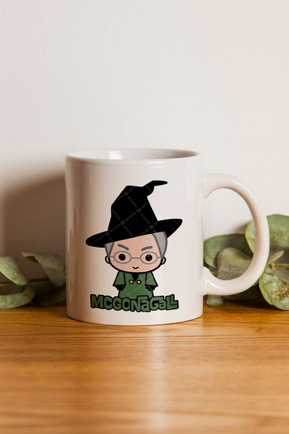 Öğretmenler Günü Hediyesi Mcgonagall Baskılı Kupa Bardak - Harry Potter