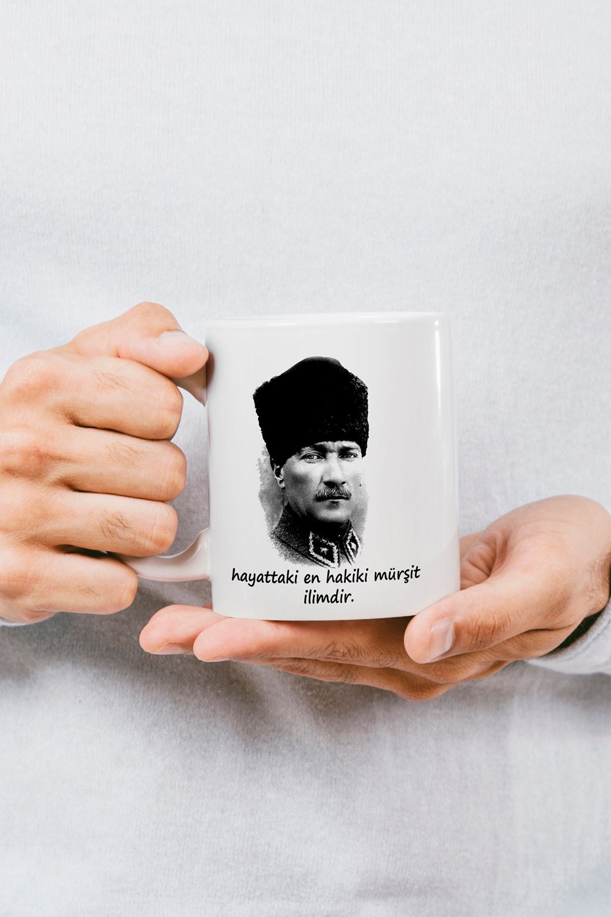 "Atatürk" Baskılı Kupa Bardak C