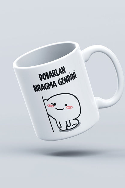Öğretmenler Günü Hediyesi Dobarlan Bıragma Gendini Baskılı Kupa Bardak