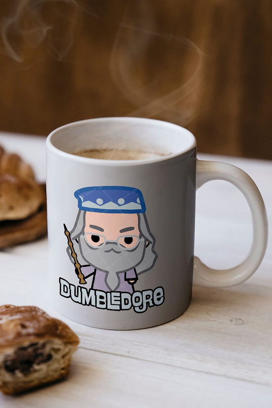 Öğretmenler Günü Hediyesi Dumbledore Baskılı Kupa Bardak - Harry Potter