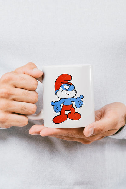 "Şirin Baba" Baskılı Kupa Bardak
