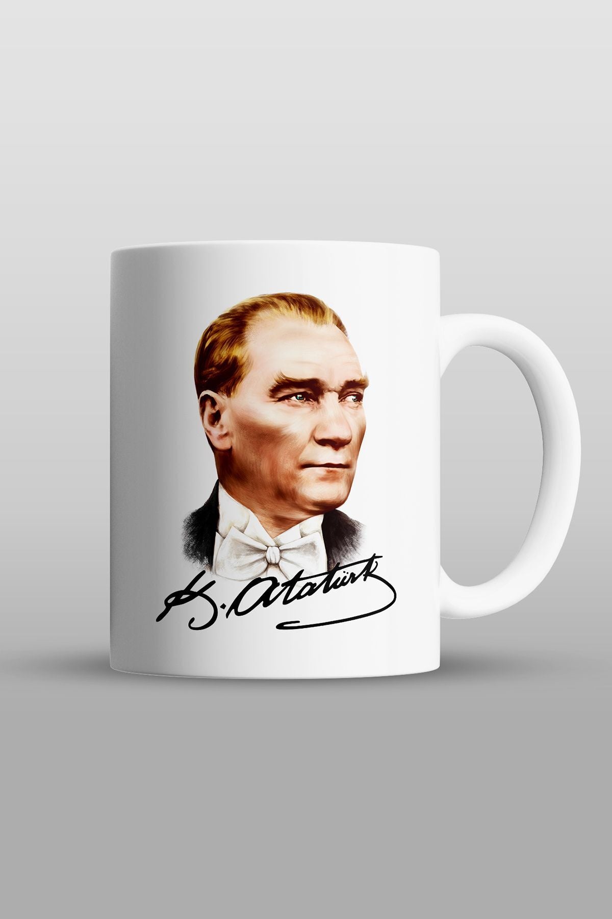 Öğretmenler Günü Hediyesi Atatürk Baskılı Kupa Bardak