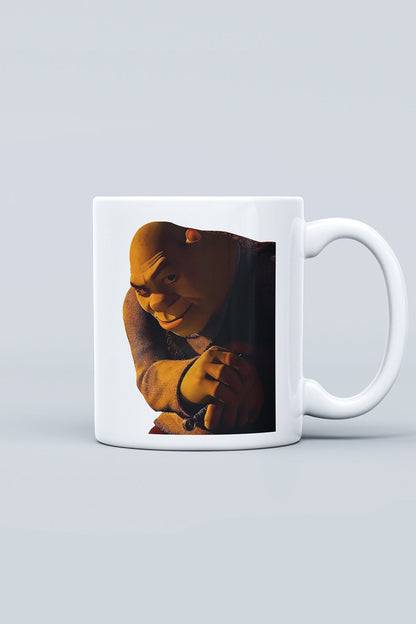 "Shrek rizz" Çizgi Karakter Baskılı Hediyelik Kupa Bardak