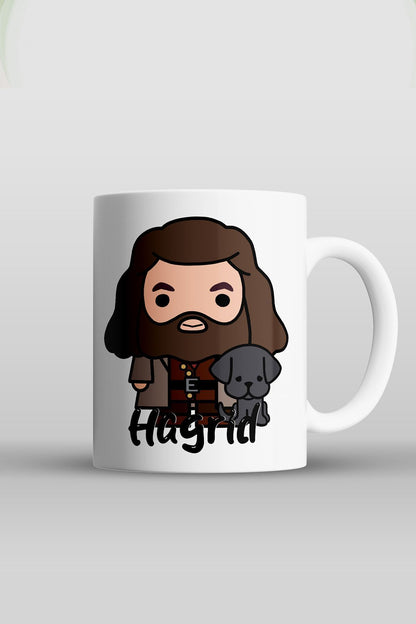 Öğretmenler Günü Hediyesi Hagrid Baskılı Kupa Bardak - Harry Potter