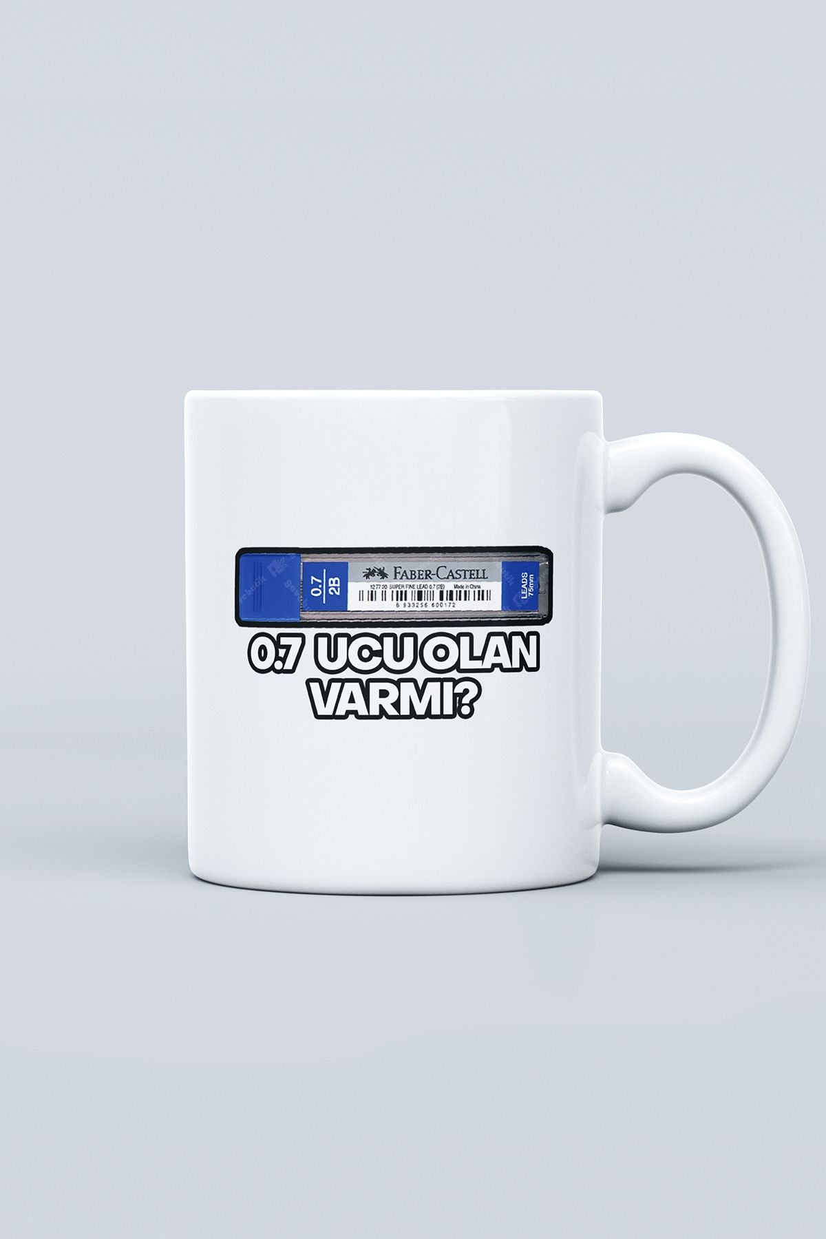 "0.7 Ucu Olan Varmı" Baskılı Kupa Bardak