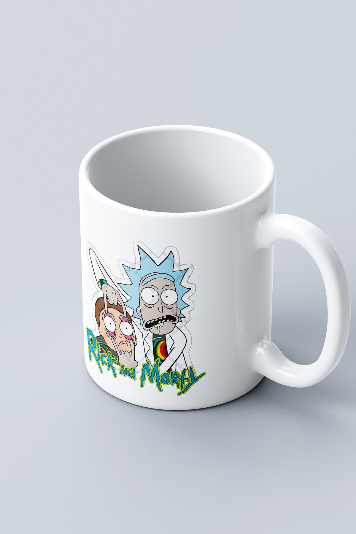 "rick And Morty" Baskılı Hediye Kupa Bardak - Sevgililer Günü Hediye